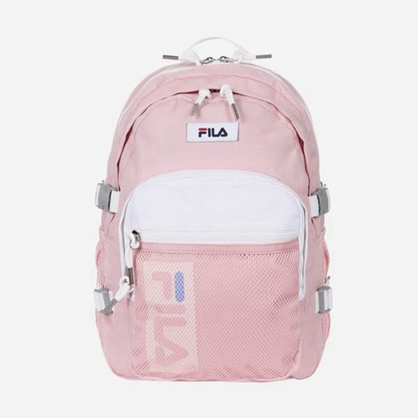 Mochila Fila Niñas Rosas - Vertical Linear Mesh - España 627395TXM